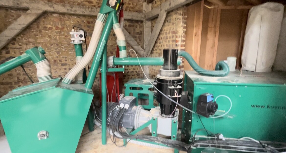 Tweedehands pelletlijn 30Kw